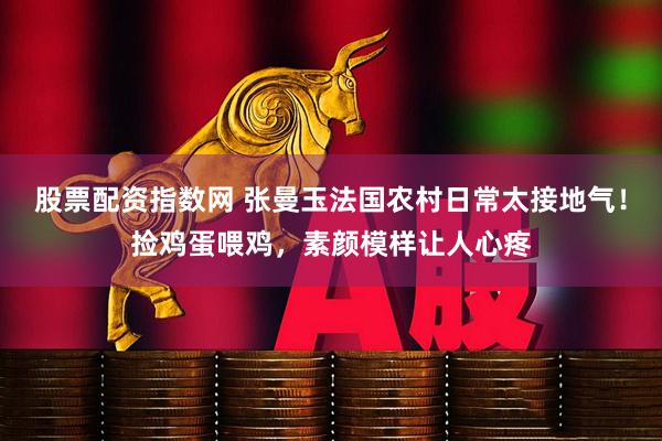 股票配资指数网 张曼玉法国农村日常太接地气！捡鸡蛋喂鸡，素颜模样让人心疼